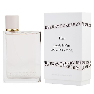 Burberry Her by Burberry 3.3 oz EDP Perfume for Women New in Box $91.93