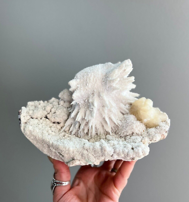 #ad Zeolite Crystal Cluster Geode Raw Large Mordenite Stilbite Mineral Specimen A6 $399.99
