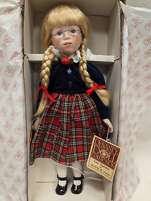 #ad Dynasty Doll Collection Jamie 17quot; Porcelain JP465 $15.00