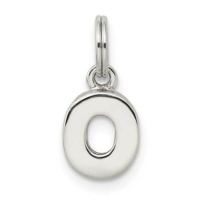 #ad Sterling Silver O Charm $40.20