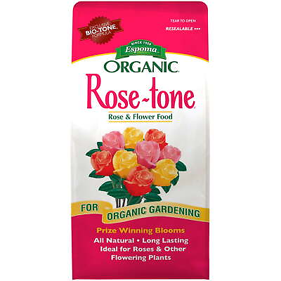 #ad Espoma Organic Rose Tone Plant Food 4 3 2 Fertilizer 8 lb. $12.00