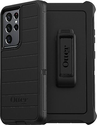 #ad OtterBox Defender Series Case amp; Holster for Galaxy S21 Ultra 5G Easy Open Box $19.99