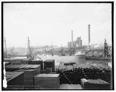 #ad Federal Wire and Steel Co#x27;s plant Cleveland Ohio 1905 Old Photo AU $8.50