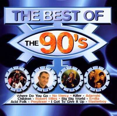 #ad Best of the 90s 15 tracks : No Mercy Robert Miles Emilia Pappa Be CD $6.76