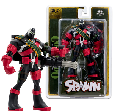 #ad McFarlane Toys 30th Anniversary Spawn Commando Spawn Action Figure IN STOCK $38.99