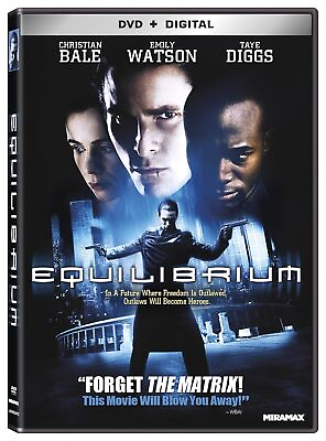 #ad Equilibrium w Christian Bale DVD You Can CHOOSE WITH OR WITHOUT A CASE $2.59