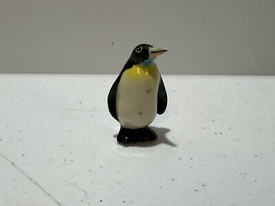 #ad Vintage Mini miniature Standing Penguin Figurine $9.99