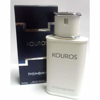 KOUROS by Yves Saint Laurent 3.3 EDT Cologne MEN 3.4 oz YSL New in Box $69.41
