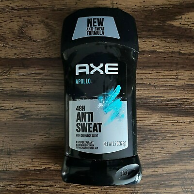 Axe Men#x27;s Antiperspirant Deodorant Solid APOLLO 48 hr Anti Sweat 2.7 oz $9.92