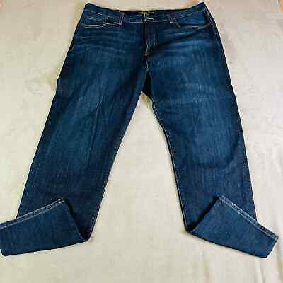 #ad Lucky Brand 329 Classic Straight Denim Jeans Men#x27;s 42x32 Mid Rise Dark Wash $38.88