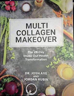 #ad Multi Collagen Makeover Paperback By Josh Axe GOOD $4.26