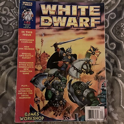 #ad Games Workshop White Dwarf December 192 $10.99