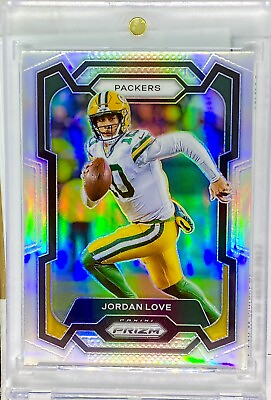 #ad JORDAN LOVE RARE SILVER HOLO Parallel Prizm PACKERS MVP INVESTMENT $35.99