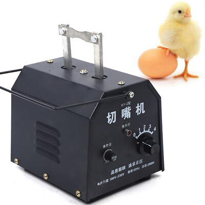 #ad Automatic Electric Chicken Debeaking Machine Chicken Beak Cutter Remover 110V $44.85