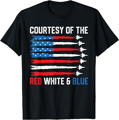 #ad Courtesy Of The Red White And Blue 4th Of July Women Men T Shirt $16.99