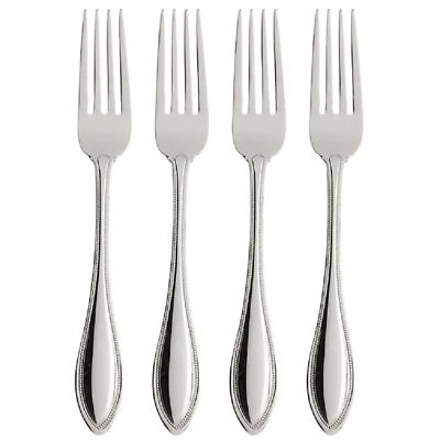 #ad #ad Oneida American Harmony Stainless Steel Dinner Fork Set of Four $15.94