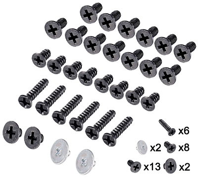 #ad 31 pcs Full Set Replacement Part Screw Screws for Nintendo Switch Console $4.04