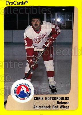 #ad 1989 90 ProCards AHL #309 Chris Kotsopoulos C $2.00