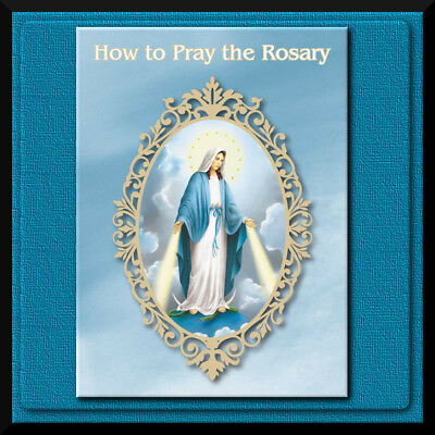 #ad How to Pray the Rosary Book Booklet Illustrated Includes with Luminous Mysteries $3.24
