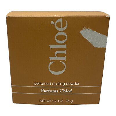 #ad Vintage Chloe Perfume Lagerfeld Poudre Perfumer Dusting Powder 2.6 oz $99.99