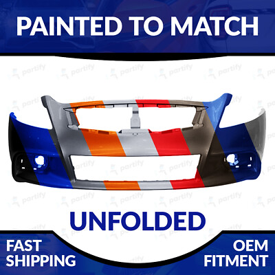 #ad NEW Painted Unfolded Front Bumper For 2010 2013 Infiniti G37 Sedan Sport $441.99