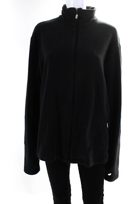 #ad Y 3 Yohji Yamamoto Women#x27;s Full Zip Long Sleeves Jacket Black Size L $68.41