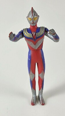 #ad Ultraman Tiga In Pose 2000 Ultra Hero Series Figure OVER 6quot; Bandai USA SELLER $15.00