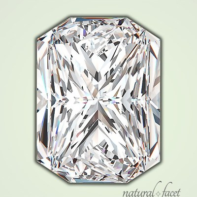 #ad 3.01 Carat G SI2 Ideal Polish Radiant Cut AGI Certified Diamond 8.54x7.18x5.33mm $26237.65