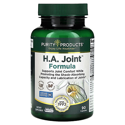 #ad Purity Products H A Joint Formula 90 Capsules NSF Certified $39.95