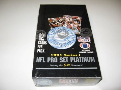 #ad ACS 1991 Pro Set Platinum NFL Football Series 1 Box $14.99