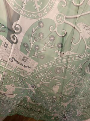 #ad Hermes Shawl Peuple du Vent 140 cm Chiffon silk mousseline scarf stole 56quot; $1490.00