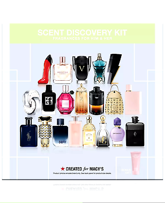 #ad Holiday Favorite 21pc Women amp; Men Discovery Fragrance Sampler Gift Set $67.99