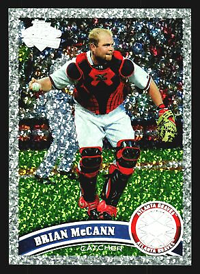 #ad Brian McCann Atlanta Braves 2011 Topps #415 Diamond $2.99