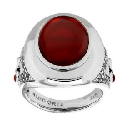 #ad QVC Aldo Orta 0.30 Ct Sterling Gemstone Icon Ring Size 6 $189.98
