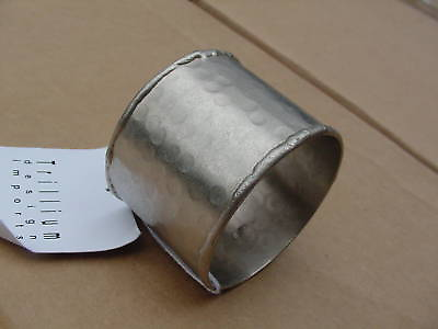 #ad 12 Round Silver Color Napkin Rings NEW $21.50