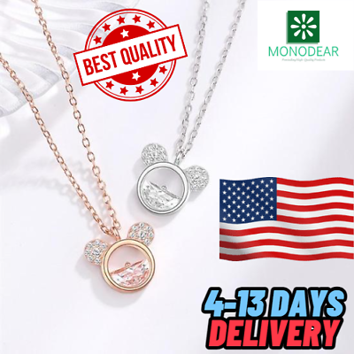 Disney New Mickey Necklace Chain for Women Kids Party Fashion Jewelry Gifts $8.99