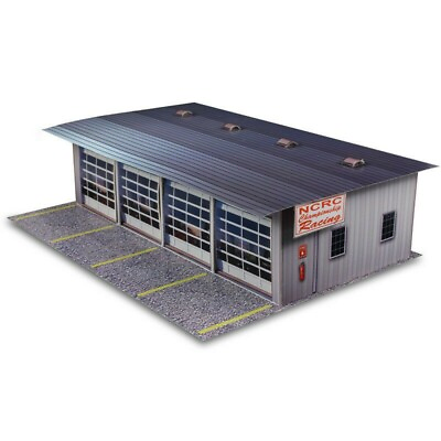 #ad Innovative Hobby quot;4 Stall Pit Garagequot; 1 32 Slot Car Scale Photo Building Kit $14.99