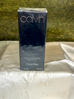 #ad CALVIN BY CALVIN KLEIN 50ML EDT SPRAY NEW WITH BOX amp; SEALED $299.50