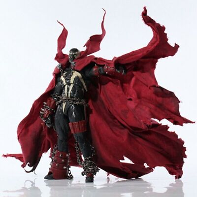 #ad 1 12 Scale Rode Custom Deluxe Spawn Red Wired Cape for Mcfarlane Only Cloak new $29.99