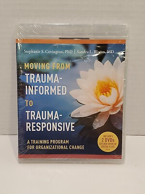 #ad Moving From Trauma Informed To Trauma Responsive 2 DVD#x27;s amp; Flash Drive Hazelden $199.99