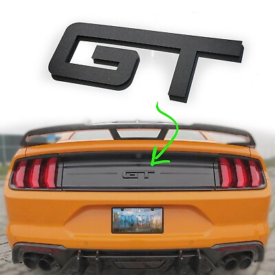 #ad FACTOTUM 1pc REAR emblem fits Mustang GT badge Trunk Lid logo $24.90