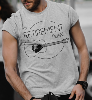 #ad #ad Retirement Shirt Retirement Plan Guitar Guitarist Musician Cool Retirement Gift $17.99