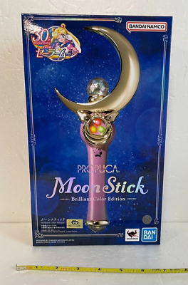 #ad Sailor Moon PROPLICA Moon Stick Brilliant Color Edition Height 10.2 inch BANDAI $105.99