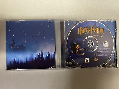 #ad PC CD ROM Harry Potter The Sorcerers Stone In Case w CD Key USED $12.99