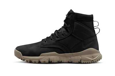 #ad Nike SFB 6quot; NSW Leather Black Light Taupe 862507 002 sz 7.5 Men#x27;s Boots $129.99