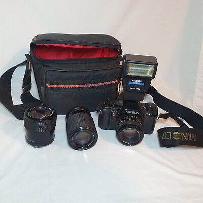 #ad Minolta X 370 35mm SLR Film Camera $74.99