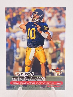#ad 2000 Fleer Ultra #234 Tom Brady Patriots Rookie RC TB09 $174.99