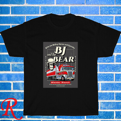 #ad New BJ and The Bear Billie Joe Black Grey Navy White Size S 5XL Unisex T Shirt $20.03
