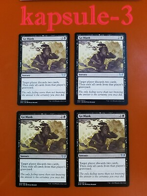 #ad 4x Go Blank Strixhaven School of Mages MTG Magic Cards $3.50