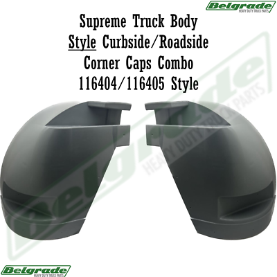 #ad Supreme Truck Body Style Curbside Roadside Corner Caps Combo 116404 116405 Style $116.23